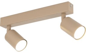 Faretto NEX 2xGU10/10W/230V beige