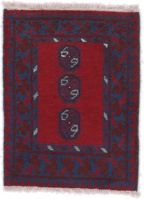 Afghan Tappeto 70x50 (Afghanistan) Annodato A Mano