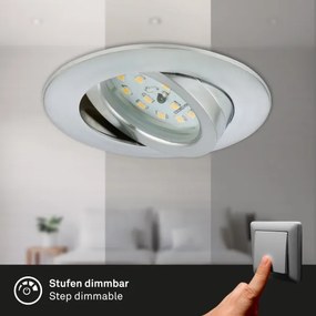 Briloner 7296-019 - Lampada LED da incasso per bagni LED/6,5W/230V IP23