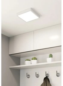 Eglo 900647 - Plafoniera LED da soffitto per bagno FUEVA LED/17W/230V IP44 bianca