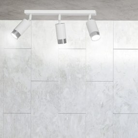 Lampadario Orientabile HIRO 3 BLACK e WHITE da soffitto e parete