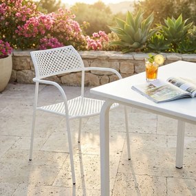 AVIIM - poltrona da giardino impilabile in ferro