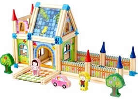 2Kids Toys - Set di costruzioni in legno: Castello