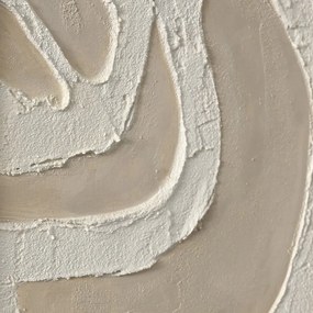 Quadro dipinto a mano 32,5x42,5 cm Raw organic - Malerifabrikken