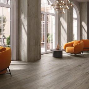 Piastrella da pavimento e rivestimento interno ed esterno 20 x 180 cm Sp. 8.5 mm rettificato Briccole in gres porcellanato smaltato grigio tortora opaco traffico intenso (pei 4/5) R10 1.44 mq