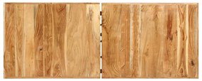 Set da bar 9 pz in legno massello di acacia e legno di recupero