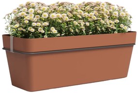 Fioriera sospesa autoinnaffiante in plastica riciclata da 50 cm Capri - Artevasi