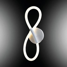Applique LED moderno Teddy bianco, NOVECENTO bianco naturale