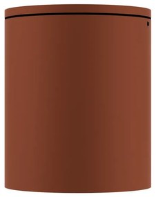 Applique da soffitto Cilindrica PAR30 IP54 in Alluminio e Vetro - Corten Colore del corpo Bianco