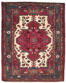 Tuyserkan Tappeto 120x150 Beige (Iran) Annodato A Mano