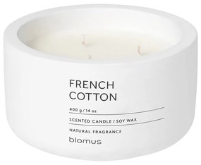 Candela di soia profumata tempo di combustione 25 h Fraga: French Cotton - Blomus