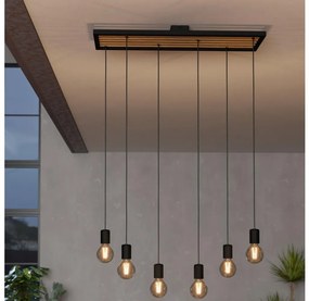 Eglo 43725 - Lampadario a sospensione con filo CONSETT 6xE27/40W/230V