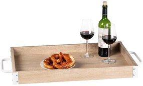 Tavolo da portata su ruote 40x80 cm Rustico - Wenko