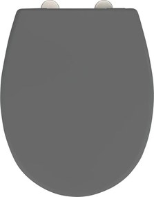 Sedile del WC in acciaio inox grigio Vorno - Wenko