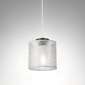 Lampada a sospensione con cavo ROSA 1xE27/60W/230V nero/grigio