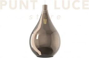 Sospensione in vetro 1193 grande bronzo rosone acquistabile separat...