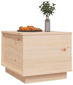 Tavolino da salotto 40x50x35 cm in legno massello di pino