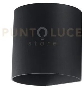 Applique biemissione led golf nera 7w 840lm cct 3000k / 4000k ip54 ...