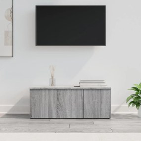 Mobile porta tv grigio sonoma 80x34x30 cm in legno multistrato