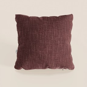 Lyon cuscino disponibile in diversi colori realizzato in morbido tessuto intrecciato impermeabile T06 rosso