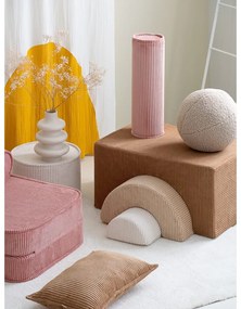 Gioco per psicomotricità marrone in velluto a coste 3 pz altezza totale 37 cm 75x49 cm Rainbow Montessori – Wigiwama