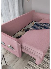 Divano letto rosa Charming Charlie - Miuform