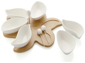 Ciotola da portata Tranches, 23,5 x 26 cm Hors D'Ouvre - Brandani