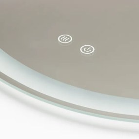 Brilagi-LED Specchio da bagno dimmerabile, riscaldato, con retroilluminazione AVA ECO LED/11,5W/230V Ø60 cm IP44