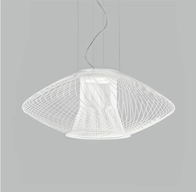 1-light suspension 240.085.02 - Impossible - Metal Lux 1 x Max 100W - E27 Bianco