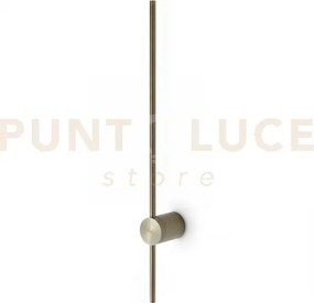 Essence round applique a parete 12 w on-off 1400 lm 3000 k ottone 75cm