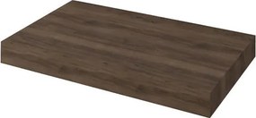 Top per lavabo  Modula BADEN HAUS L 80 x H 8 x P 50 cm noce mdf