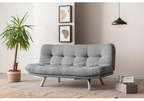 Divanoletto 2 posti BINA, grigio chiaro