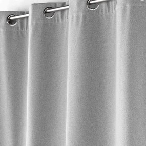 Tenda fonoassorbente grigio chiaro 140x260 cm Jupiter - douceur d'intérieur