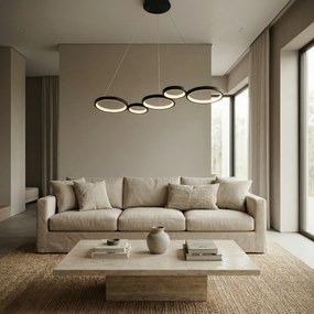LAMPADA A SOSPENSIONE DA SOFFITTO APP1923-CP BLACK