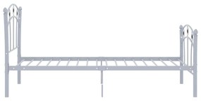 Giroletto con motivo calcio in metallo grigio 90x200 cm