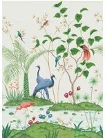 Osborne & Little Carta da parati panoramica Mirage - Ivory Grasscloth