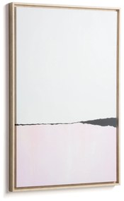 Kave Home - Quadro Wirgley 60 x 90 cm rosa