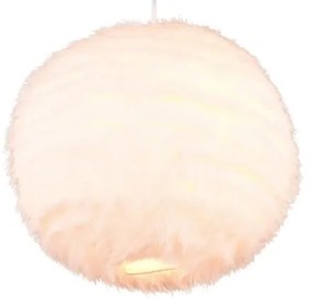 Lampada a sospensione crema ø 35 cm Furry - Trio
