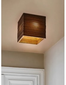 Ledvance - Plafoniera DECOR CARDBOARD 1xE27/15W/230V 25x25 cm