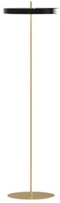 Lampada da terra dimmerabile a LED nera con paralume in metallo (altezza 151 cm) Asteria Floor - UMAGE