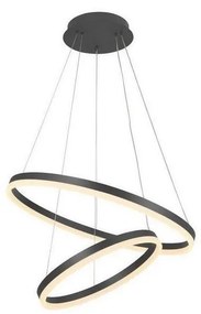 Lampadario a sospensione con filo LED dimmerabile LED/70W/230V 3000-6500K + telecomando