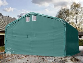 TOOLPORT 6x6m tenda garage 2,6m, PRIMEtex 2300, verde scuro, senza statica - (99490)