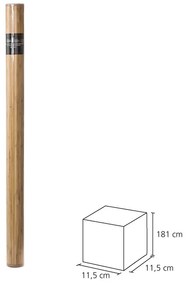 Tappeto in bambù di colore marrone-senape 180x250 cm - Casa Selección