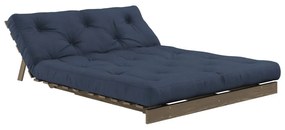 Divano letto blu scuro 140 cm Roots - Karup Design