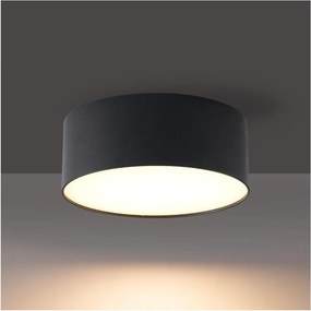 Brilagi - Plafoniera LED da soffitto per bagno FORIS LED/14W/230V Ø 12 cm nera IP44