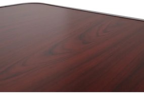 Tavolo da campeggio pieghevole marrone/cromo