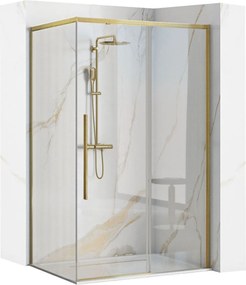Cabina doccia SOLAR GOLD Brush 120x90