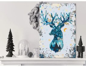 Quadro fai da te Nightly Deer