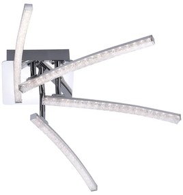 Leuchten Direkt 11291-17 - Lampadario LED da superficie SIMON 4xLED/3W/230V cromo luminoso