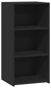 Credenza nera 45x41x93 cm in legno multistrato